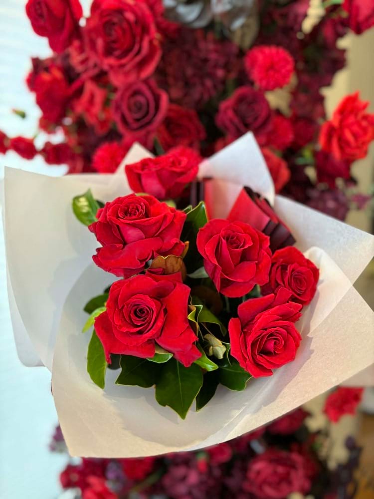 Half Dozen Rose Bouquet
