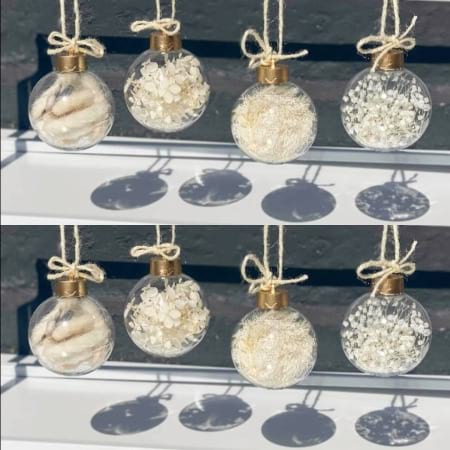 Preserved Christmas Baubles 